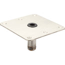 Attwood SWIVL-EZE 7x7 LockN-Pin Zinc Plated Steel 3/4" Pin Base [SP-67739-T]-Angler's World