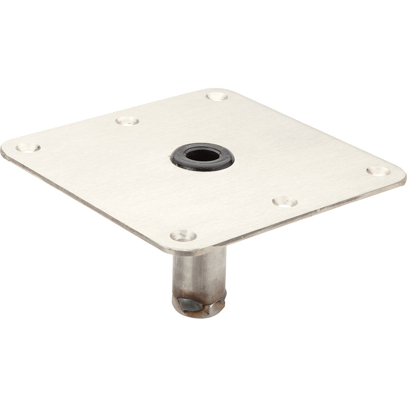 Attwood SWIVL-EZE 7x7 LockN-Pin Zinc Plated Steel 3/4" Pin Base [SP-67739-T]-Angler's World