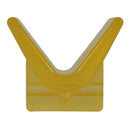 C.E. Smith Y-Stop 3" x 3" - 1/2" ID Yellow PVC [29554]-Angler's World
