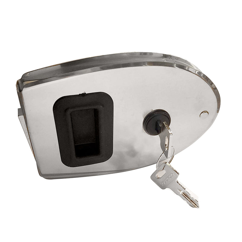 Southco Sliding Action Latch Weatherproof Lock Oval Stainless Steel [MF-02-310-24]-Angler's World