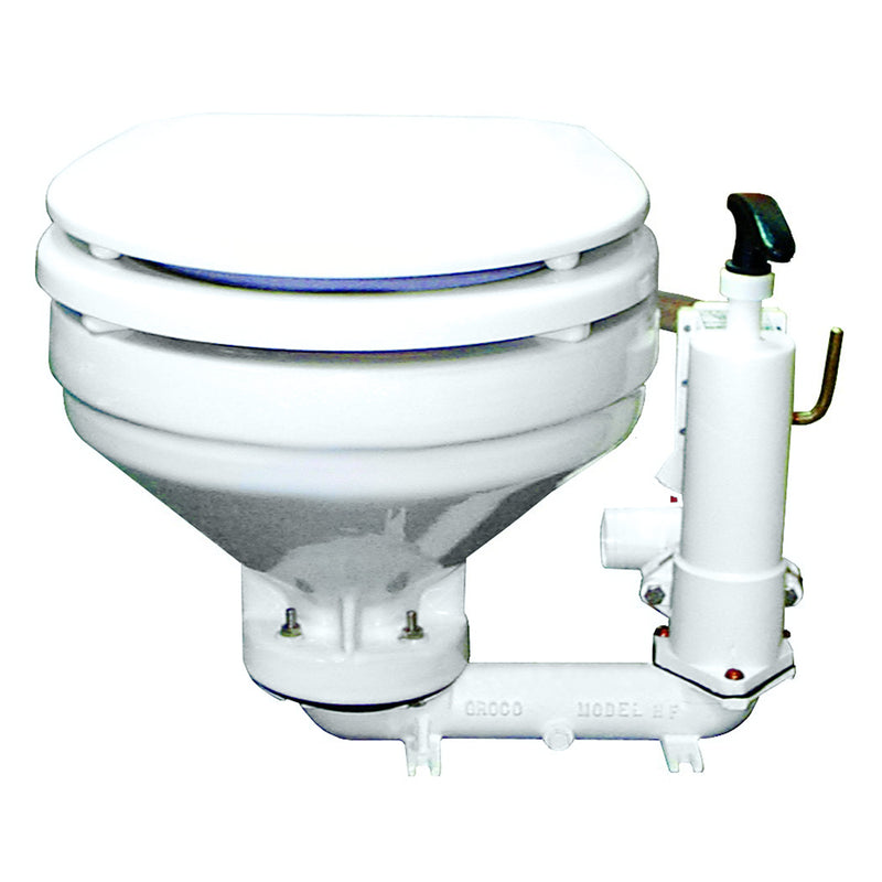 GROCO HF Series Hand Operated Marine Toilet [HF-B]-Angler's World