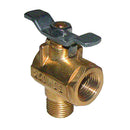 GROCO 1/2" NPT 90 Bronze Fuel Valve [FV-590]-Angler's World