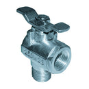 GROCO 1/2" NPT 90 Stainless Steel Fuel Valve [FV-590-S]-Angler's World