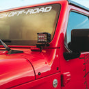 RIGID Industries 2018 Jeep Wrangler JL A-Pillar Mount f/2 D-Series, D-SS, SR-M or Ignite Lights [41659]-Angler's World