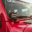 RIGID Industries 2018 Jeep Wrangler JL A-Pillar Mount f/2 D-Series, D-SS, SR-M or Ignite Lights [41659]-Angler's World