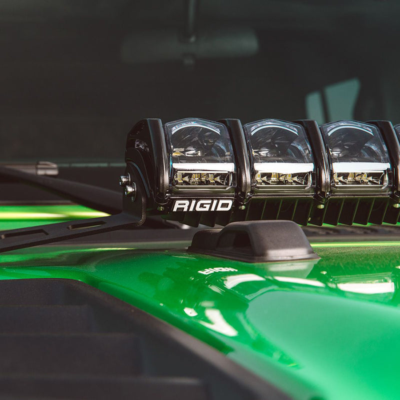 RIGID Industries 2018 Jeep Wrangler JL Adapt Hood Mount f/20" Adapt Lightbar [41665]-Angler's World