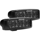 RIGID Industries SR-Q Series PRO Spot Diffused Midnight Surface Mount - Pair [905513BLK]-Angler's World