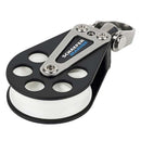 Schaefer Single Aluminum Block - 51mm Sheave [504-05]-Angler's World