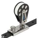 Schaefer Spring Loaded/Lined Slide/Aluminum f/1" T-Track [504-82]-Angler's World