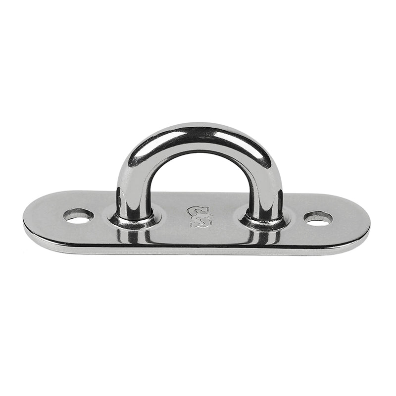 Schaefer Stainless Steel Welded Pad Eye - 3"L x 1"W [78-01]-Angler's World