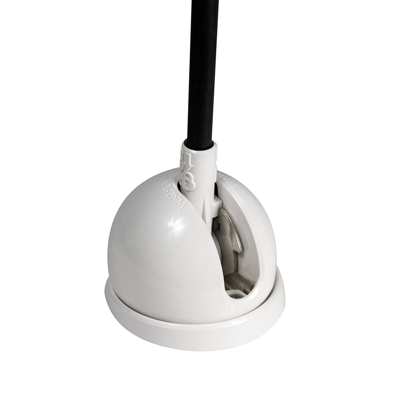 Lumitec Contour Anchor Light - 39" - Black Shaft White Base [101584]-Angler's World