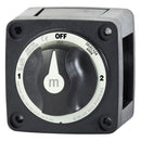 Blue Sea 6008200 m-Series Selector 3 Position Battery Switch - Black [6008200]-Angler's World