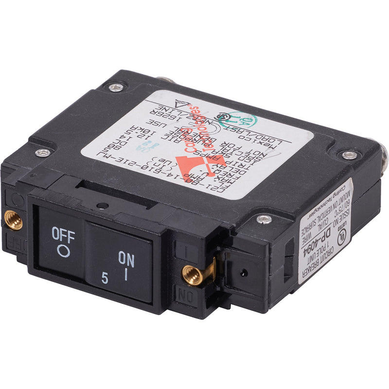 Blue Sea 7440 UL-489 Circuit Breaker - 5A Flat Rocker [7440]-Angler's World