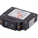 Blue Sea 7442 UL-489 Circuit Breaker - 15A Flat Rocker [7442]-Angler's World