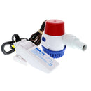 Rule 500 GPH Standard Bilge Pump Kit w/Float Switch - 12V [25DA-35A]-Angler's World