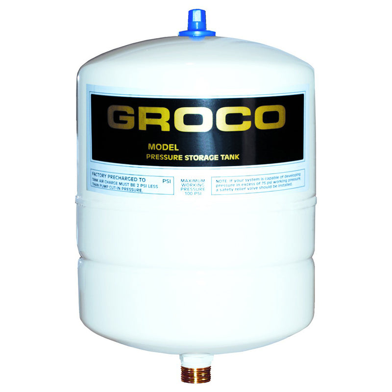 GROCO Pressure Storage Tank - 1.4 Gallon Drawdown [PST-2]-Angler's World