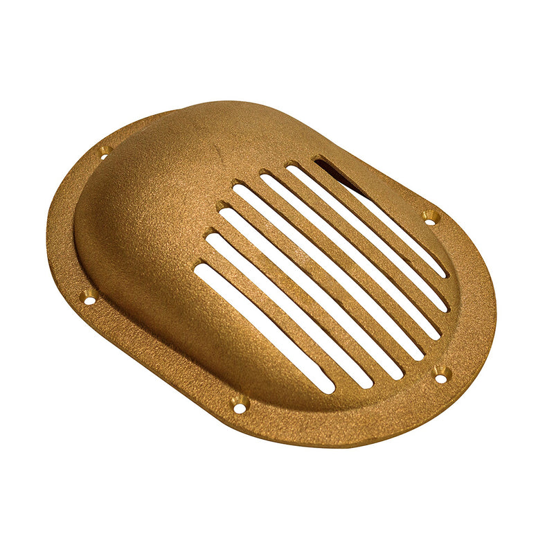 GROCO Bronze Clam Shell Style Hull Strainer f/Up To 1-1/2" Thru Hull [SC-1500-L]-Angler's World