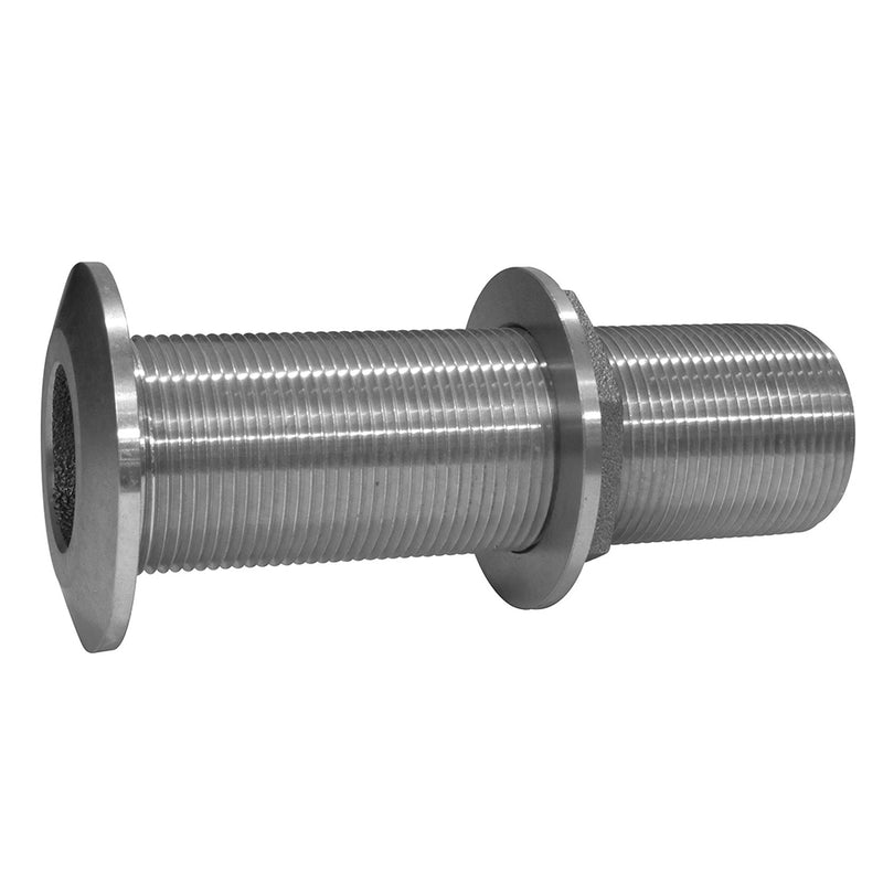 GROCO 3/4" Stainless Steel Extra Long Thru-Hull Fitting w/Nut [THXL-750-WS]-Angler's World