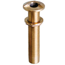 GROCO 3/4" Bronze Extra Long High Speed Thru-Hull Fitting w/Nut [HSTHXL-750-W]-Angler's World