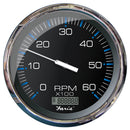 Faria Chesapeake Black 5" Tachometer w/Digital Hourmeter - 6000 RPM (Gas) (Inboard) [33763]-Angler's World