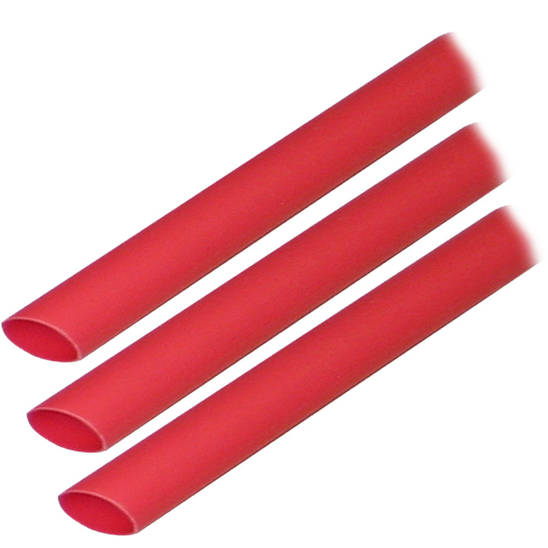 Ancor Heat Shrink Tubing 3/16" x 3" - Red - 3 Pieces [302603]-Angler's World