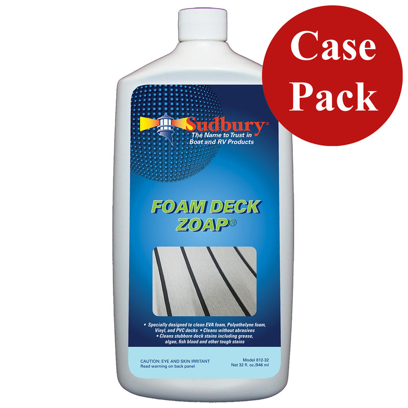 Sudbury Foam Deck Zoap Cleaner - 32oz *Case of 6* [812-32CASE]-Angler's World