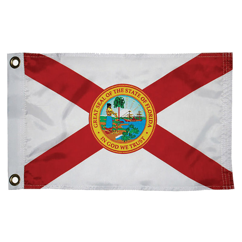 Taylor Made Florida Nylon Flag 12" x 18" [93096]-Angler's World
