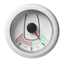 Veratron 52MM (2-1/16") OceanLink Rudder Angle Gauge - Left/Right - White Dial Bezel [A2C1066090001]-Angler's World