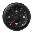 Veratron 52MM (2-1/16") OceanLink Engine Oil Pressure Gauge -10 Bar/150 PSI - Black Dial Bezel [A2C1066000001]-Angler's World