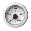 Veratron 52MM (2-1/16") OceanLink Coolant Temperature Gauge - 120C/250F - White Dial Bezel [A2C1065970001]-Angler's World