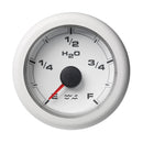 Veratron 52MM (2-1/16") OceanLink Waste Water Gauge - White Dial Bezel [A2C1065900001]-Angler's World