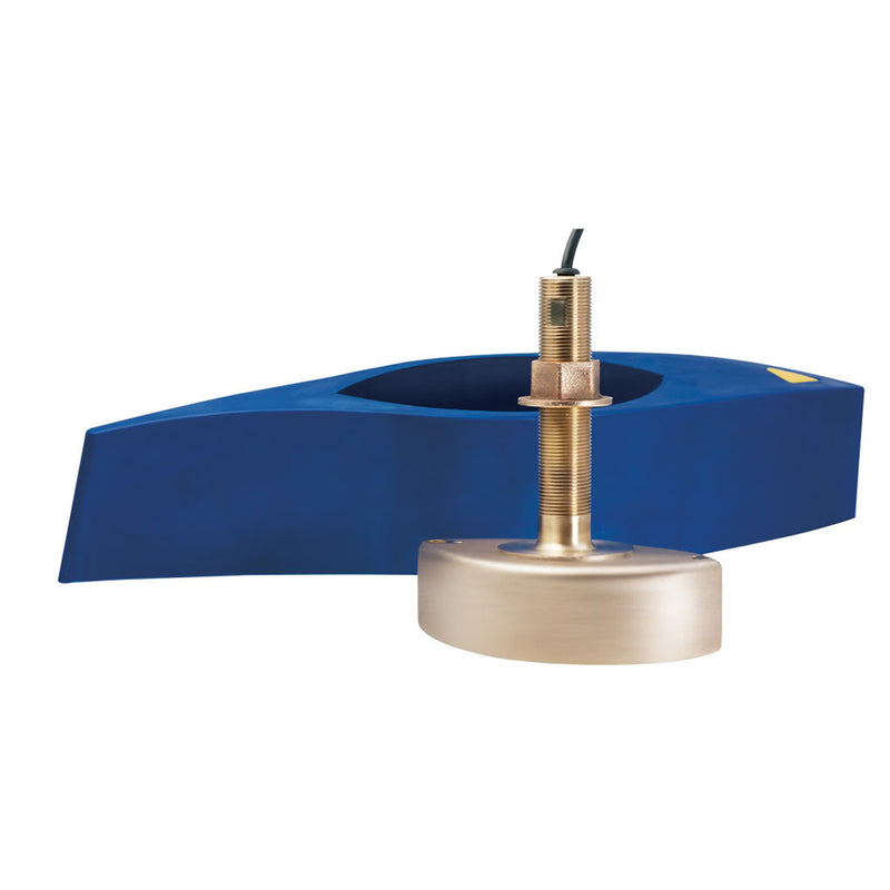 Furuno B285M Medium-Frequency CHIRP Transducer w/Temperature - Bronze Thru-Hull w/High Speed Fairing Block [B285M]-Angler's World