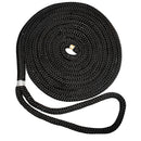 New England Ropes 3/4" Double Braid Dock Line - Black - 25 [C5054-24-00025]-Angler's World