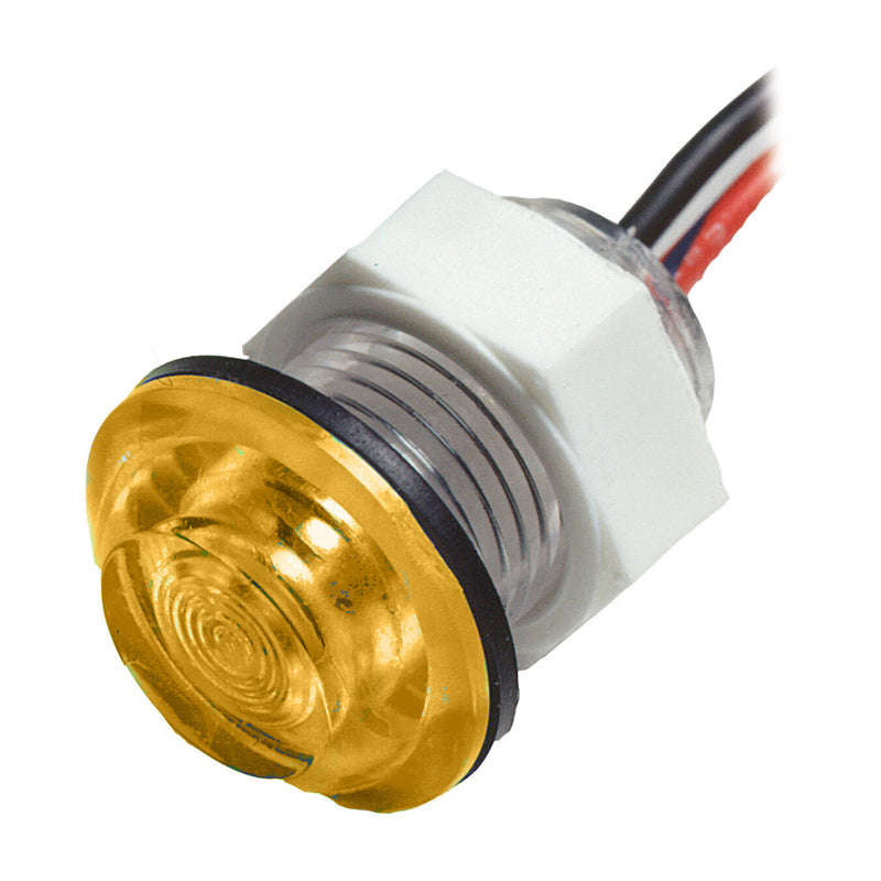 Innovative Lighting LED Bulkhead Livewell Light Flush Mount - Amber [011-1500-7]-Angler's World