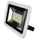 Lunasea 35W Slimline LED Floodlight, 12/24V, Cool White, 4800 Lumens, 3 Cord - White Housing [LLB-36MN-81-00]-Angler's World