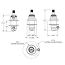TACO Grand Slam 800 VHF Antenna Mount [GS-800-1]-Angler's World