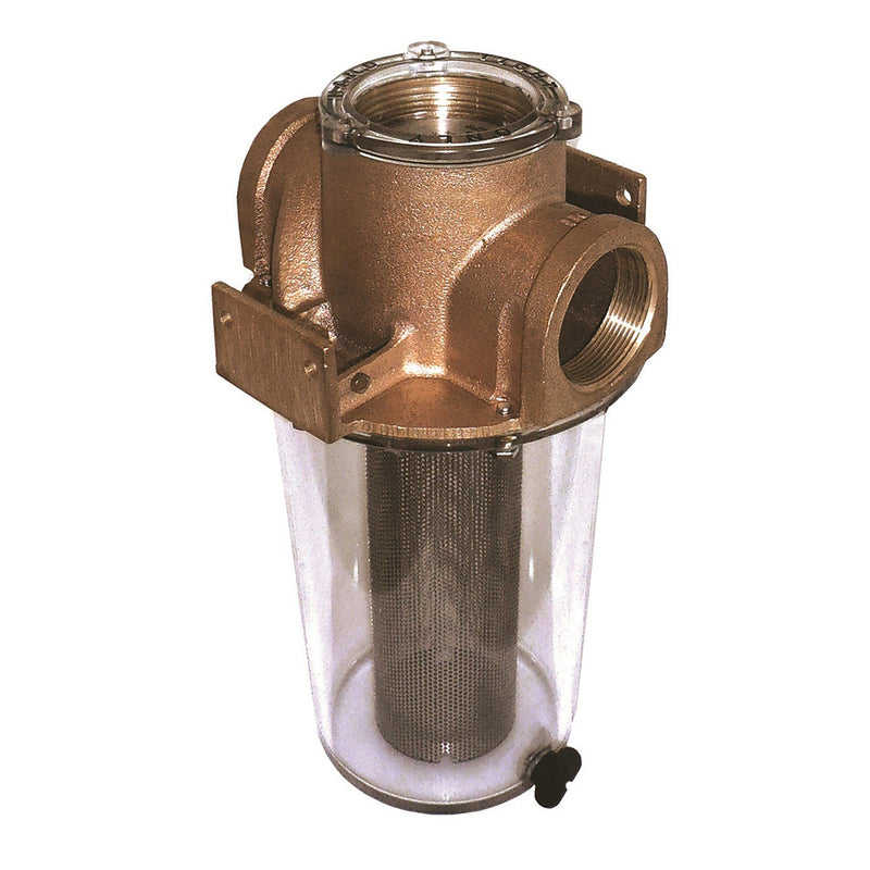 GROCO ARG-2500 Series 2-1/2" Raw Water Strainer Stainless Steel Basket [ARG-2500-S]-Angler's World