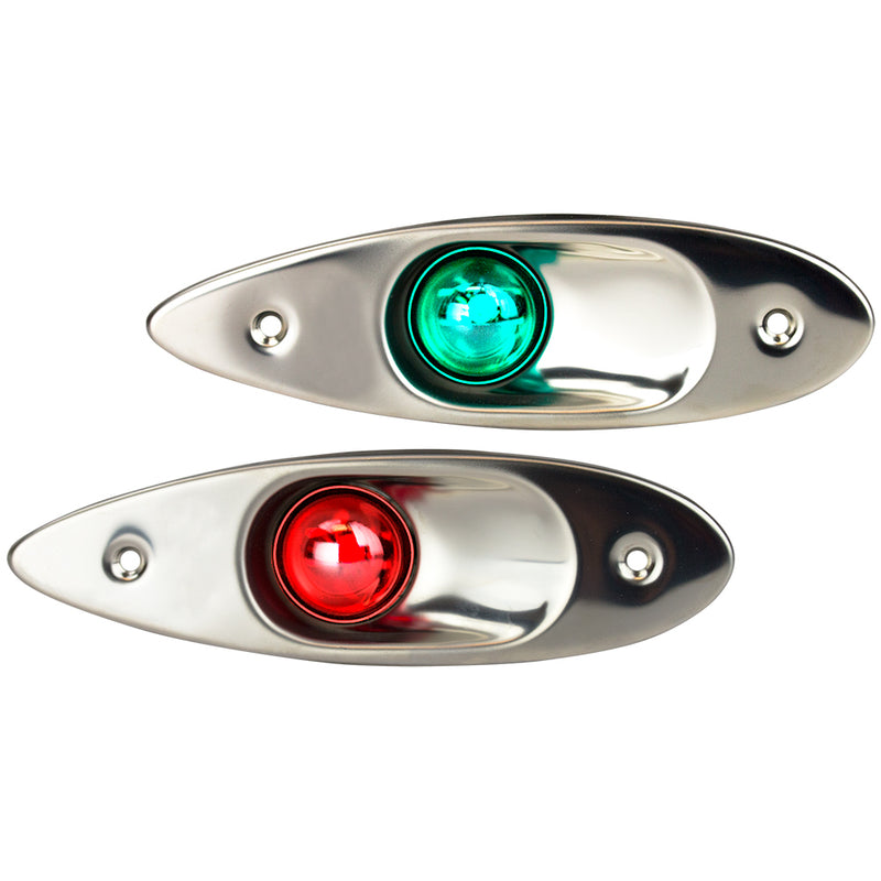 Sea-Dog Stainless Steel Flush Mount Side Lights [400180-1]-Angler's World