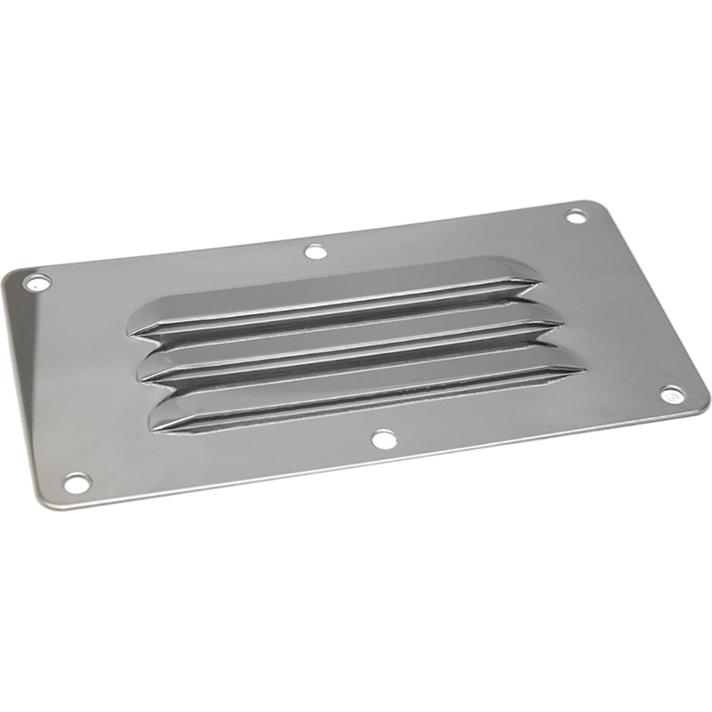 Sea-Dog Stainless Steel Louvered Vent - 5" x 2-5/8" [331380-1]-Angler's World
