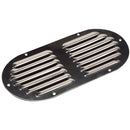 Sea-Dog Stainless Steel Louvered Vent - Oval - 9-1/8" x 4-5/8" [331405-1]-Angler's World