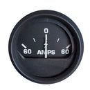 Faria Euro Black 2" Ammeter Gauge (60-0-60 AMP) [12822]-Angler's World