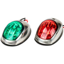 Sea-Dog Stainless Steel LED Navigation Lights - Port Starboard [400070-1]-Angler's World