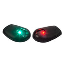 Sea-Dog Black Side Mount LED Navigation Lights - 1 NM - Port Starboard [400078-1]-Angler's World