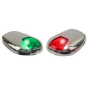 Sea-Dog Stainless Steel Side Mount LED Navigation Lights - 2 NM - Port Starboard [400079-1]-Angler's World