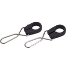 Sea-Dog Nylon Flagpole Pennant Mounts Stainless Clips - Pair [328197-1]-Angler's World