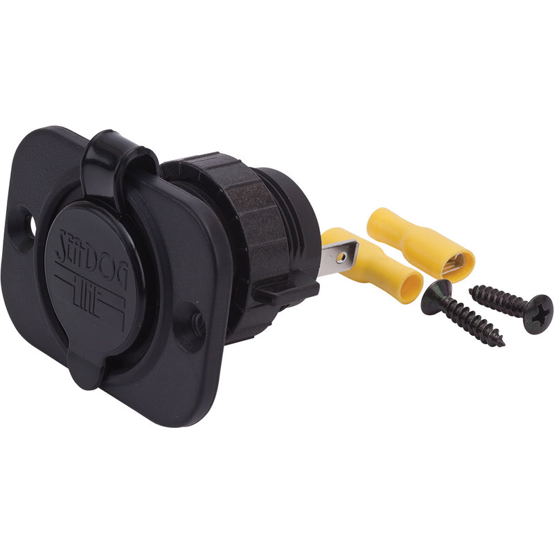 Sea-Dog Round Power Socket - 12V [426120-1]-Angler's World