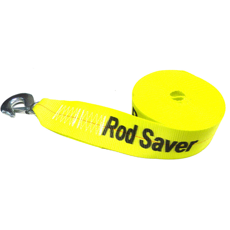 Rod Saver Heavy-Duty Winch Strap Replacement - Yellow - 3" x 20 [WS3Y20]-Angler's World