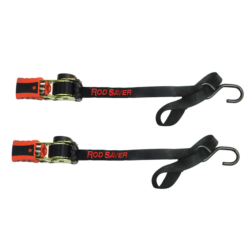 Rod Saver Mini Retractable Tie Down w/Soft Hook - 50" - Pair [RT50SH]-Angler's World