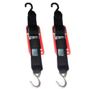 Rod Saver Paddle Buckle Trailer Tie-Down w/Vinyl Pad - 2" x 4 - Pair [2PB4VP]-Angler's World