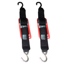 Rod Saver Paddle Buckle Trailer Tie-Down w/Vinyl Pad - 2" x 6 - Pair [2PB6VP]-Angler's World